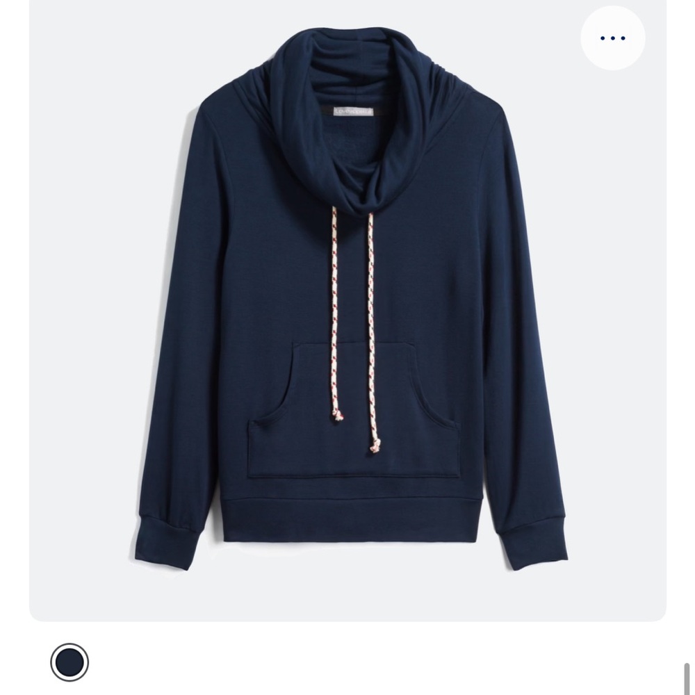 Cozy Chic: Loveappella Cowl Neck Knit Sweatshirt